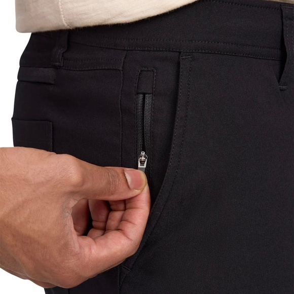 Weatherproof Vintage 36x30 Men's Hybrid Tech Pants, Black NWT - Picture 3 of 14